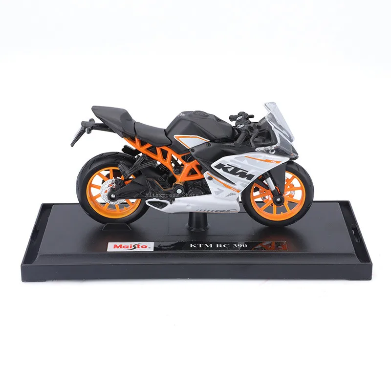 Maisto 1:18 KTM RC 390 CBR1000RR-R 2021 YZF-R1 Naked V4 S  YAMAHA MT-07 2018 motorcycle motorcycle Model collection gift toy image_3