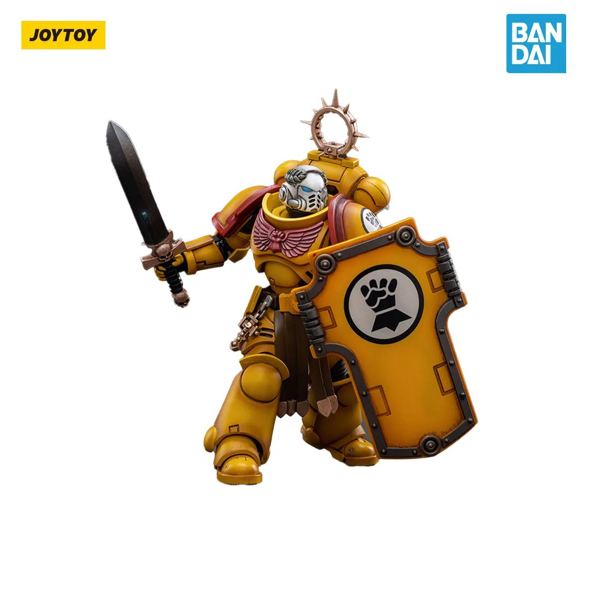 

Stock Original JOYTOY WARHAMMER-ER 40K Imperial Fists Veteran Brother Thracius Robot Action Model Art Collection Holiday Gift