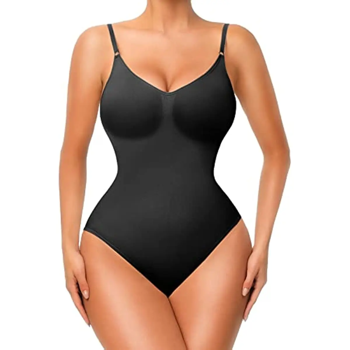Body Moldeador Para Mujer - Faja Reductora De Abdomen, Malla Invisible Y Tanga - Tuopuda