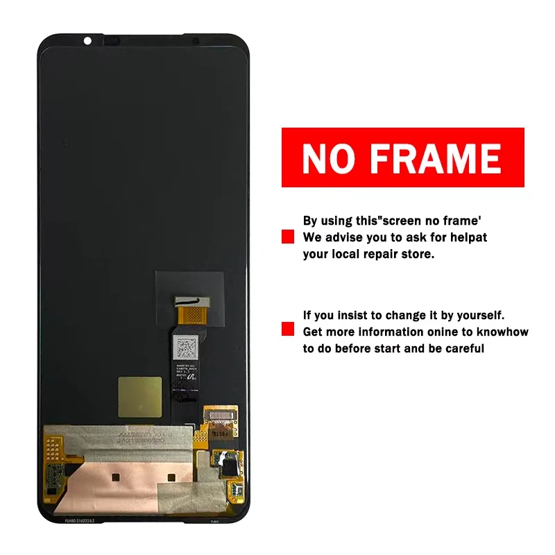 OLED Assembly Without Frame For Asus ROG Phone 7 / 7 Ultimate (Premium - View #12