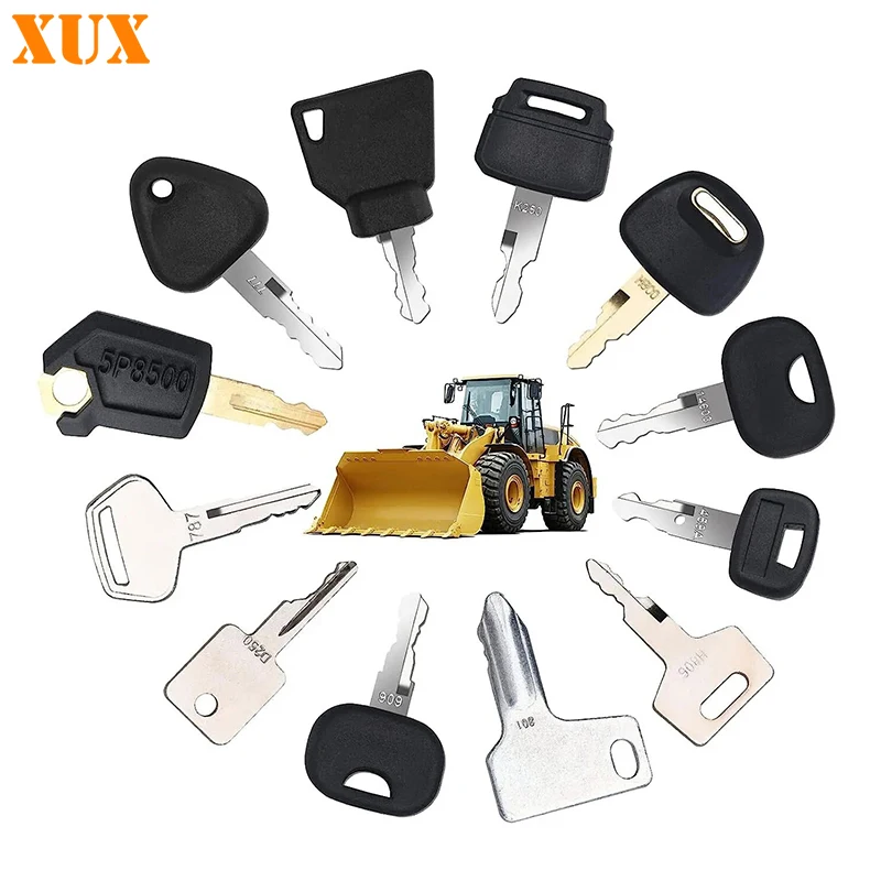 202312PcsReplacementIgnitionKeySetCarMasterKeyIgnitionStart