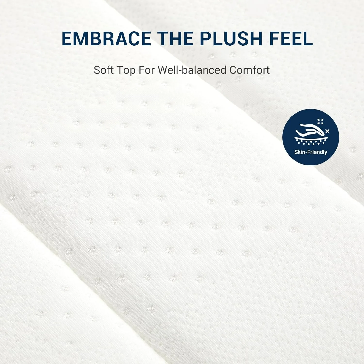 10 In Twin Mattress, Hybrid Mattress in a Box w/ Independent Spring, Soft & Comfort Medium Firm Twin Size Mattress, Edge Support 5