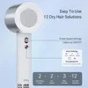 Oley High-speed Hair Dryer 900W Lightweight Powerful Brushless Motor Low Noise Quick Dryer Negative Ionic Blow Dryer 4