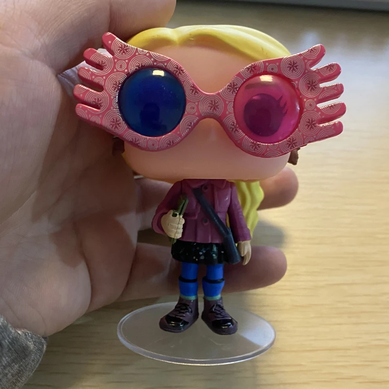 Funko POP Luna Lovegood with Glasses 41# 14# Pvc Action Toy Figures 10CM  Vinyl Figure Collection Figurine Model Toys