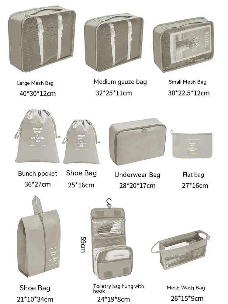 Travel Organizer Bag Set Image 3