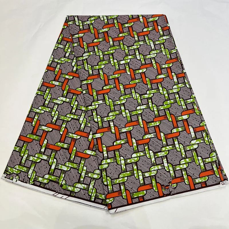 100% Cotton Wholesale! 2023 Latest African Real Wax Printed Fabric Guaranteed Veritable Original Soft Pagne Ankara Wax Fabric