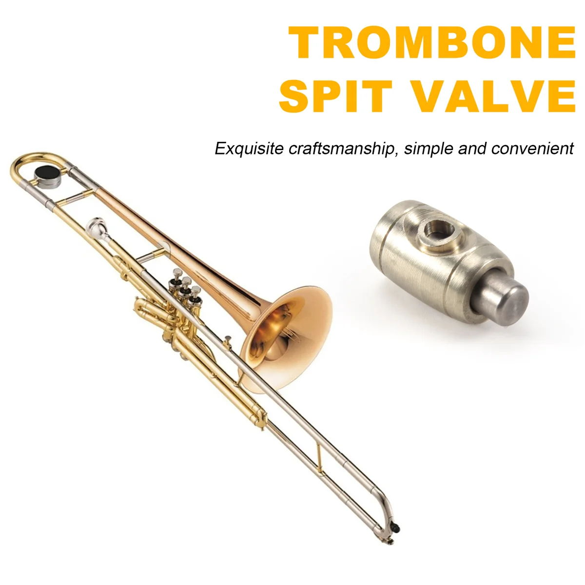 5 Pcs of Set Trombone Spit Valve Water Key Accessory for Trumpet Lovers