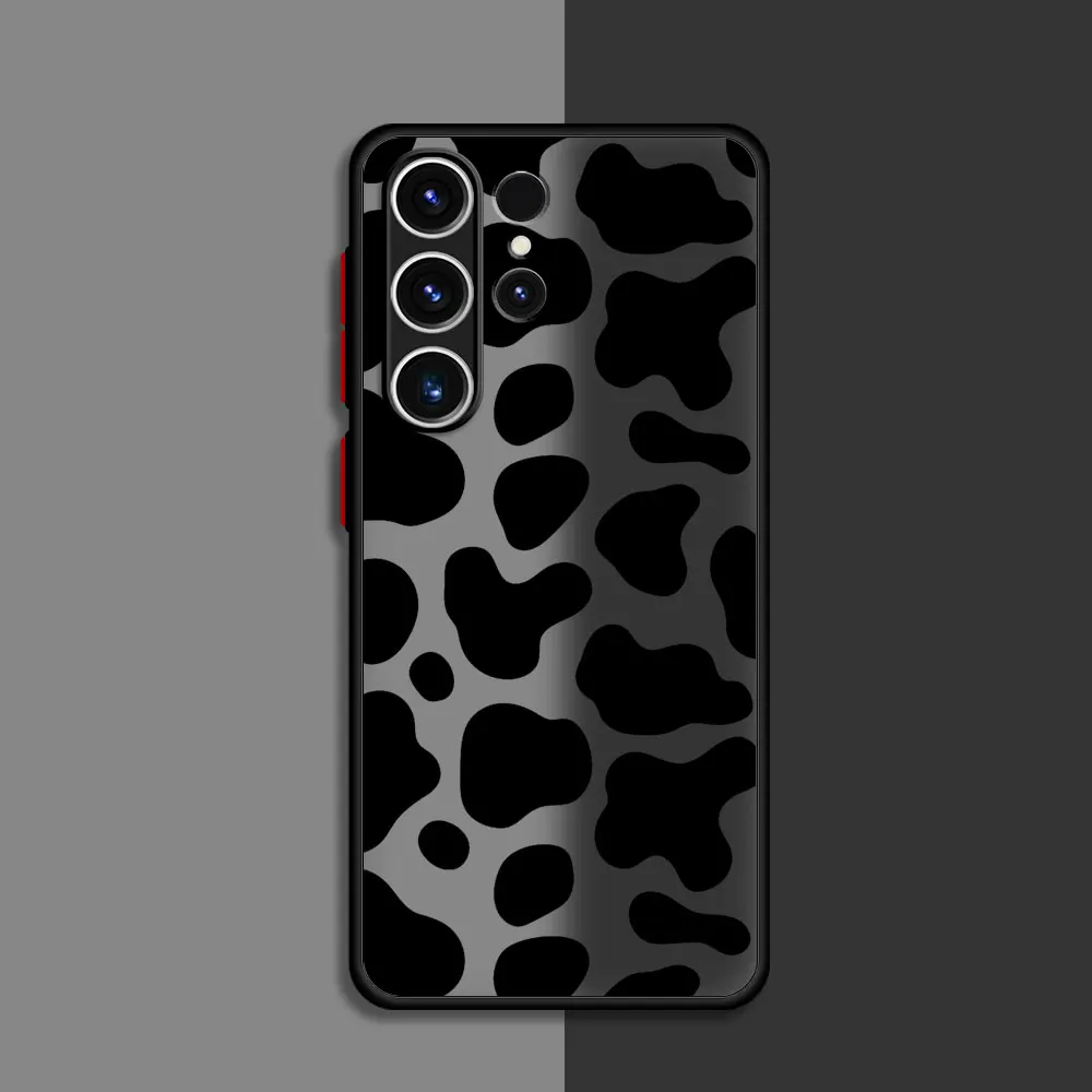 thumbnail image 1 of Matte Case For Samsung Galaxy S22 S23 Ultra S24 S20 S21 FE S10 Plus Capa Note 20 10 Lite Phone Funda Gothic Style Black Lip, 1 of 5