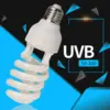 Reptile Heat Bulb Lamp Light High Intensity UVB Light Bulb for Reptiles Amphibian Use Household Breeding Chicken Heating Lamp 2