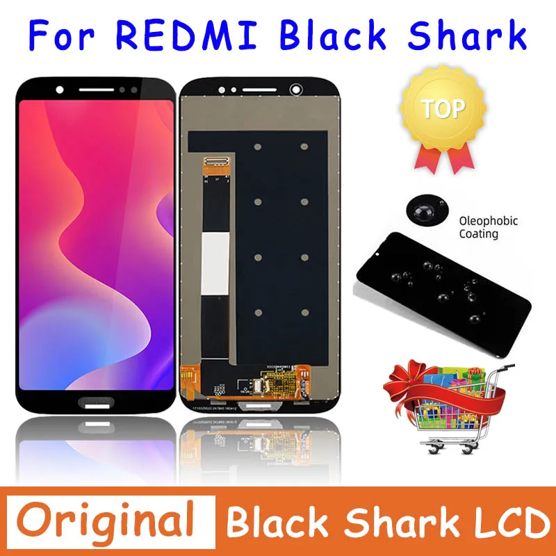 Оригинальный ЖК-дисплей 5 99 дюйма BlackShark 1 для Xiaomi Black Shark LCD SKR-A0 дисплей сенсорный