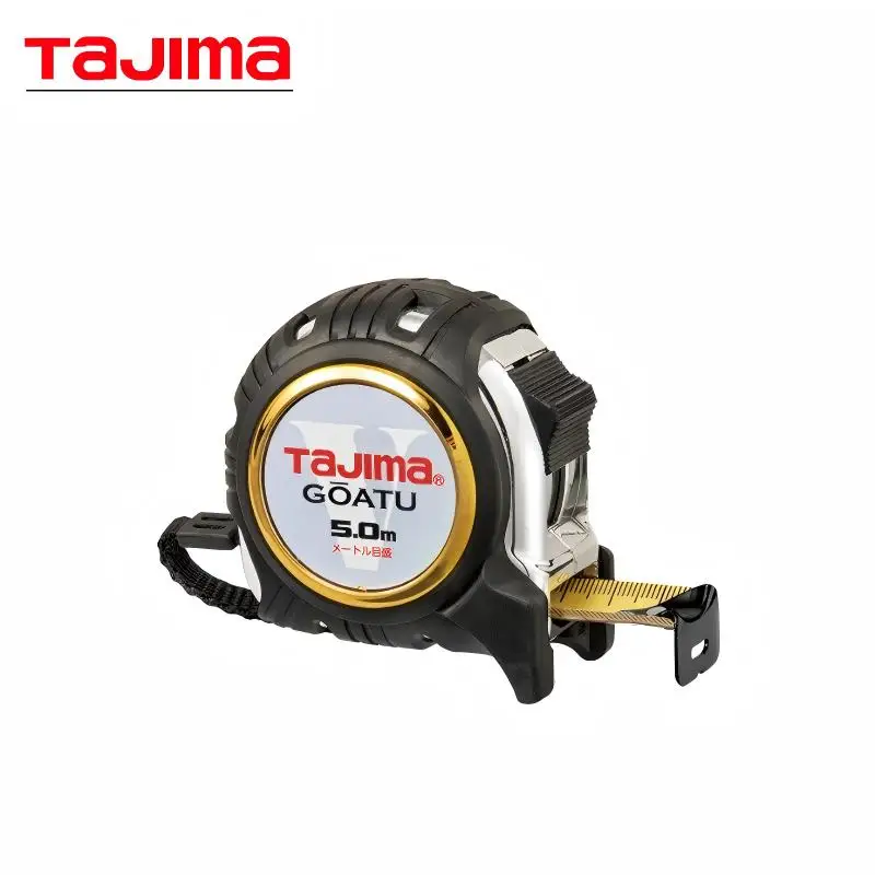 일본 타지마 GAGL2550/GASFGL2550 G LOCK 줄자 25-50피트 - DIY/작업장용 견고한 양면 고정밀 자
