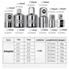 CR-V Socket Adapter Ratchet Wrench Adapter 1/2 Big Fly Turn 3/8 Medium Fly Turn 1/4 Small Fly CR-V Chrome Vanadium Steel 5