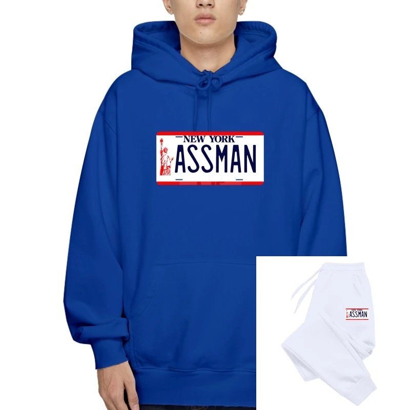 

Cotton Pullover Summer Style Cool Drawstring Warm Pullover Seinfeld Assman Nyc Plate Adult Summer Fashion Pullover