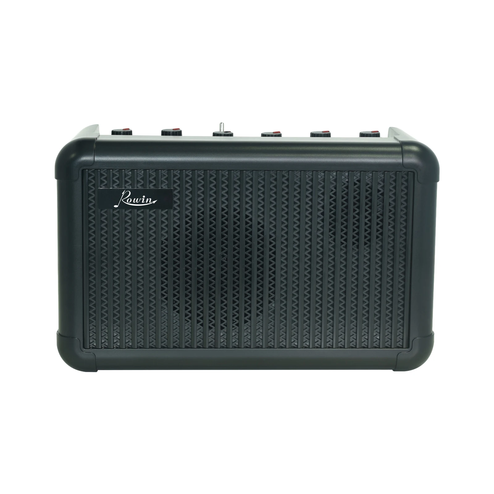 

Rowin Portable Electric Guitar Amp 15W Wireless BT Speaker with Tuning Function 8 Sound Effects Rechargeable Acoustic Guitar Amp