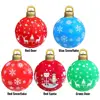 Large PVC New Year Gift Inflatable Toys Hanging Ornament Christmas Decorations Christmas Balls Xmas Tree 6