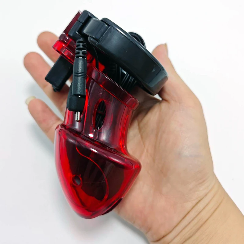 E stim Toys for Men,BDSM Electro Shocker Shock CB6000 Chastity Cock Cage,Electric Sex Penis Ring,Electrostimulation Cock Ring
