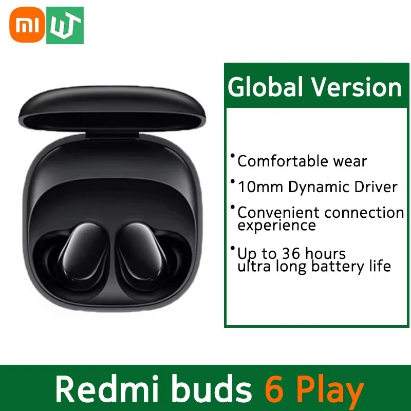 Global Version Xiaomi Redmi Buds Play Earbuds 10mm Dynamic