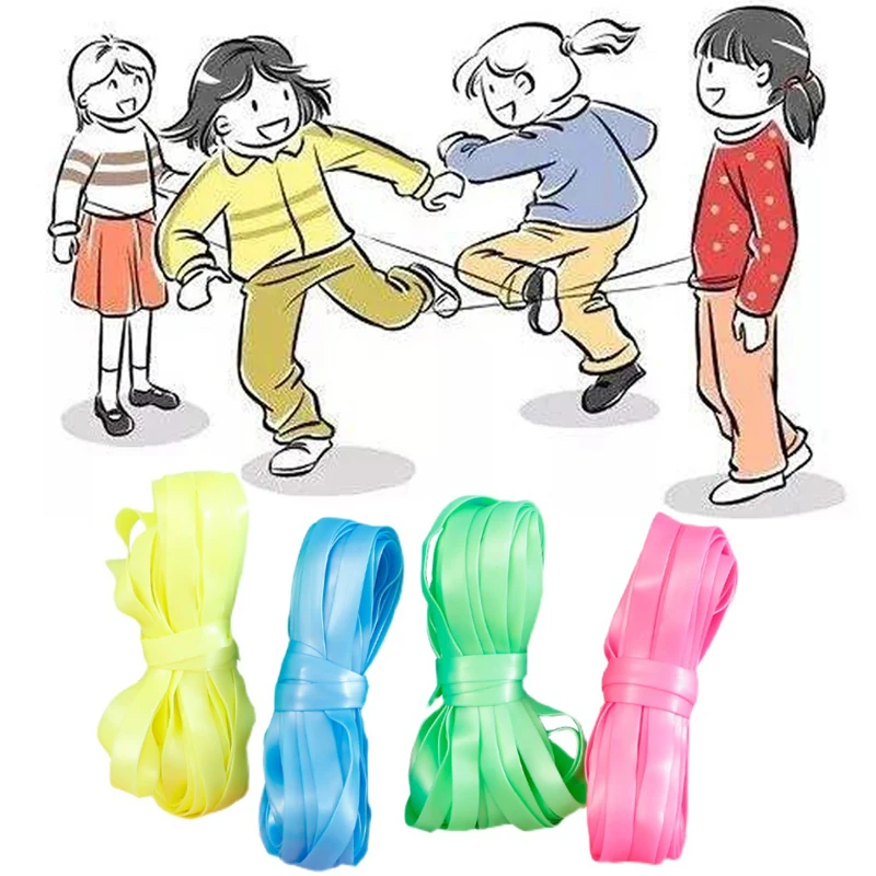 Kids Outdoor Toys Rubber Jump Girls Rubber Jump Game Girl Games 7
