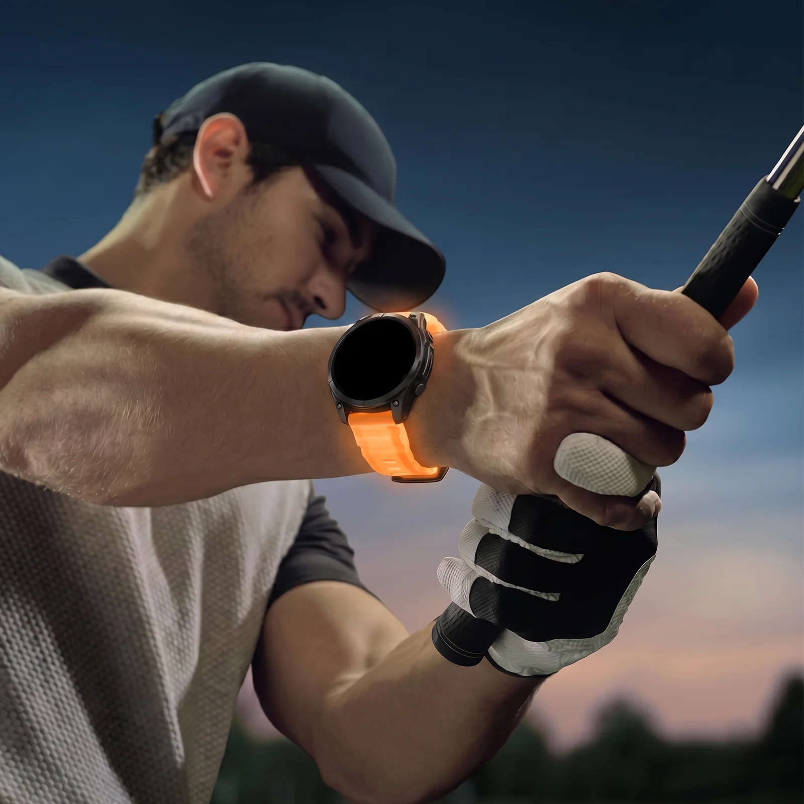 Luminous Silicone Watch Band - Premium Quality, Durable, and Stylish