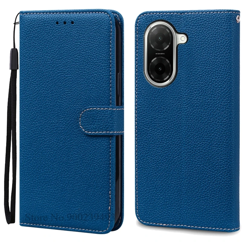 Leather Flip Wallet Phone Case - Stylish Book Cover