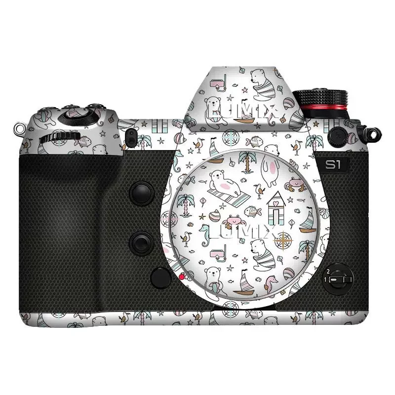 Anti-scratch Câmera Lens Sticker Película Protetora Protetor do Corpo Capa de Pele Cabolsa Apto para Panasonic Lumix s1 S1r - Image 6