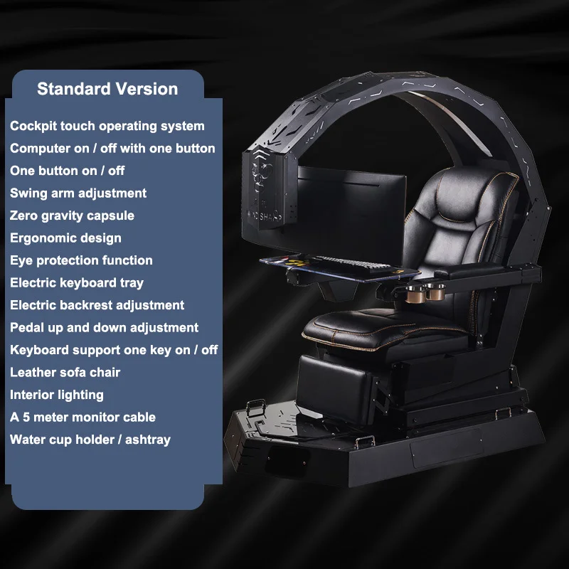 DrivingCD-simulador de carreras Sim de movimiento, asiento de cabina, freno  de mano, anodizado, negro - AliExpress
