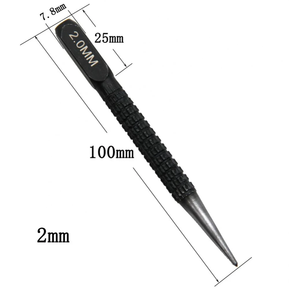 

"Efficiently Drill and Mark Your Material with Our Reliable Alloy Steel Center Punch Suitable for Wood Metal and Plastic"