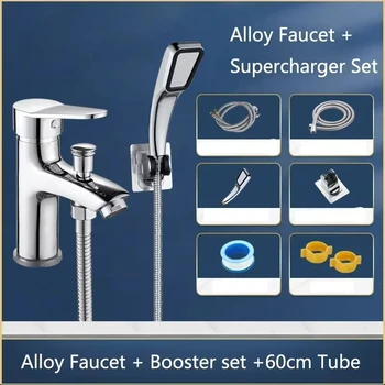 Multifunction Basin Faucet with Shower 5