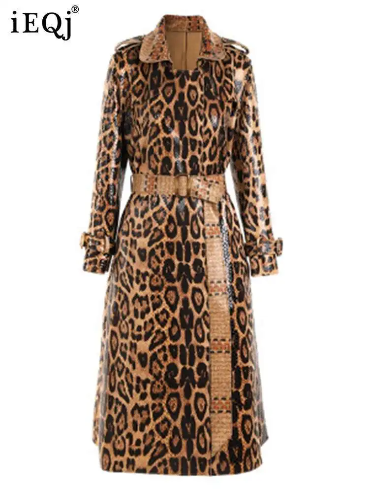 【fenon】 leopard long trench coat DHgate.com:Womens Leopard Print Oversize Trench Coat - Long