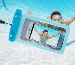 Universal Swimming Bag Mobile Phone Waterproof Bag Phone Pouch iPhone Xiaomi Huawei Samsung Drifting Swimming Pool Accessories