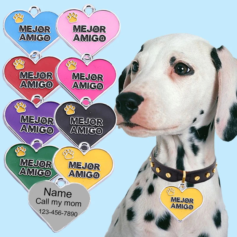 ExclusivePersonalizedCustomLovePetDogTagIDCardCustomNameplate