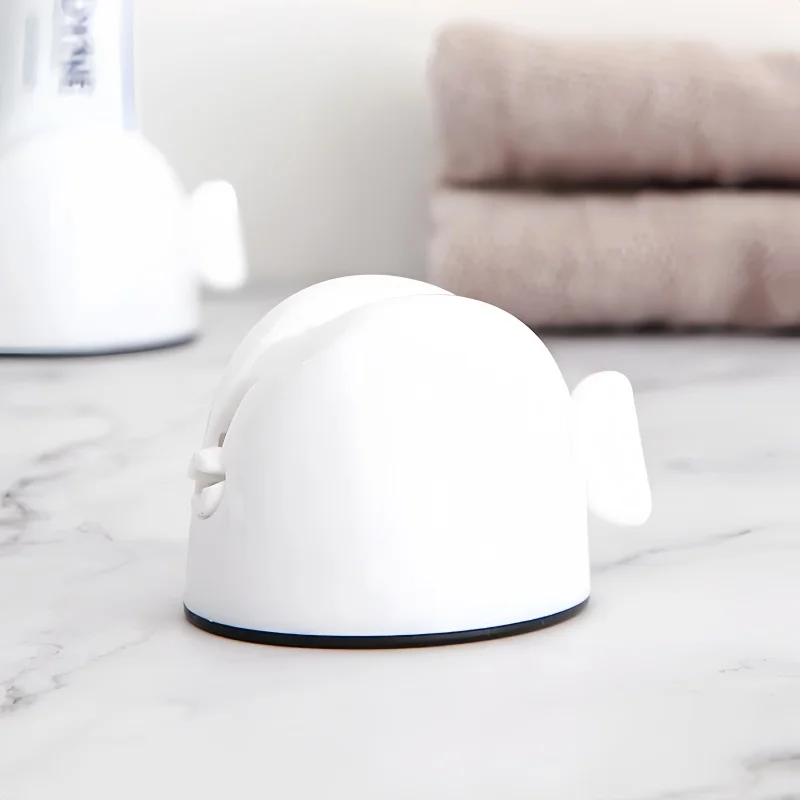 Deluxe Bathroom Toothpaste Dispenser and Holder Set
