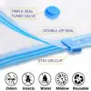 Space Saving Vacuum Sealer Packing Bag Clothes Storage Compressed Bags Travel Case Large Capacity Vacuum Storage Bags 4