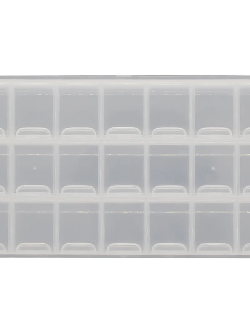 Transparent Storage Box Diamond Painting Drill Partition Box Small Parts Accories Rice Bead Manicure Jewelry Subpaage Box