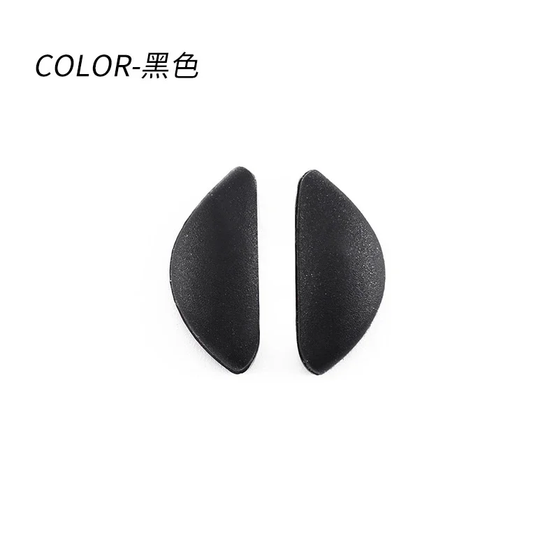 10 Pairs Half-moon Shape Silicone Glasses Eyeglasses Nose Pads Optical Frame Repair Accessory Part Insert Glasses Nose Pads glasses nose pads