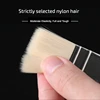 1Pc Nylon Hair Hard Bristle Brush Painting Pen Art Gouache Watercolor Large Area Oil Paint Acrylic Wall Brush BBQ Cleaning Brush 3