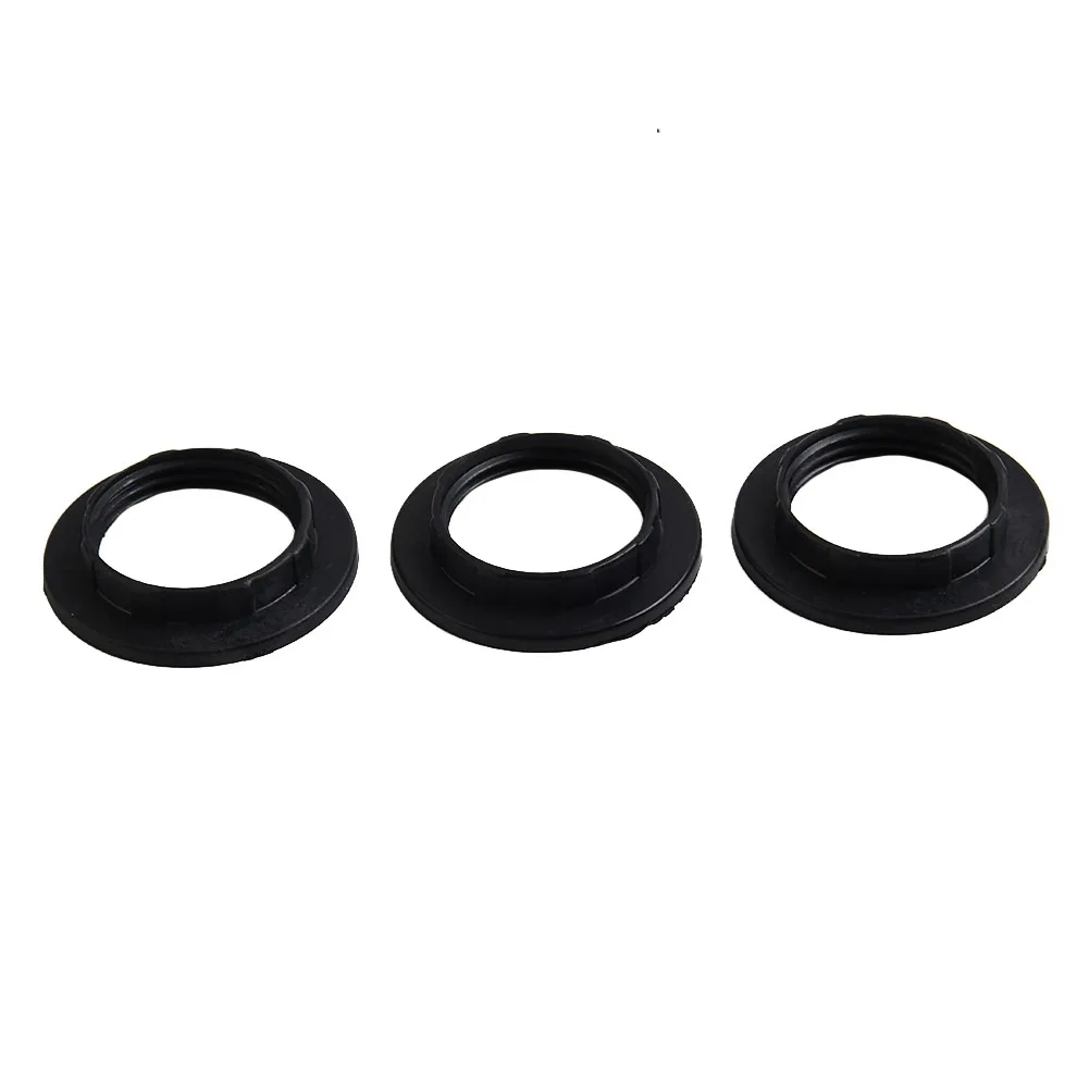 Lampen schirm Ring aufrüsten Sie Ihre Lampen mit langlebigen e14 Kunststoff Lampen schirm Kragen Ring Faden Lampe Licht Schatten halter 3er-Set – Detail 20