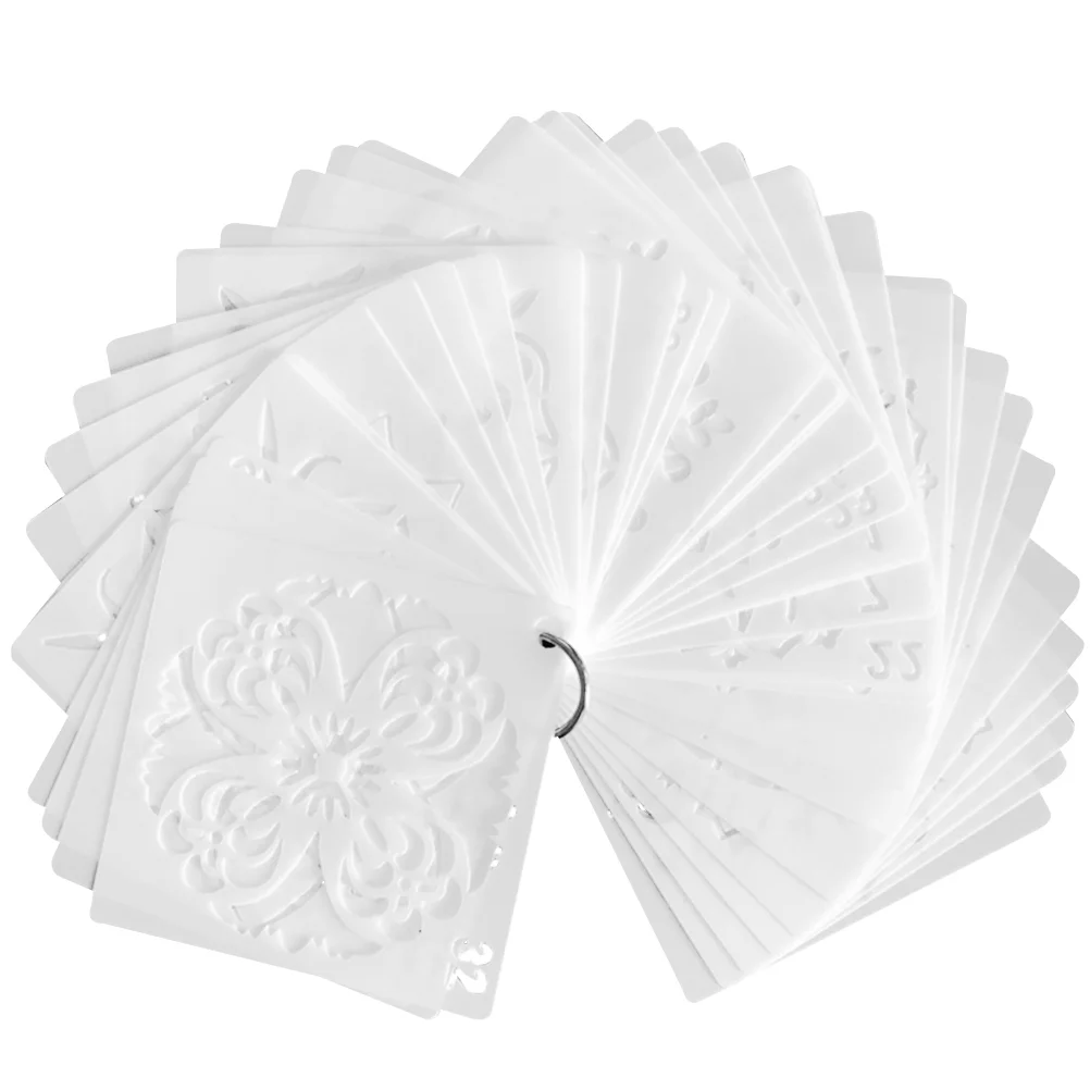 Stencils Mandala Painting Template Wall Set Drawing Flower Planner Dot Darwing Cut Tools Furniture Holiday Die sewing template