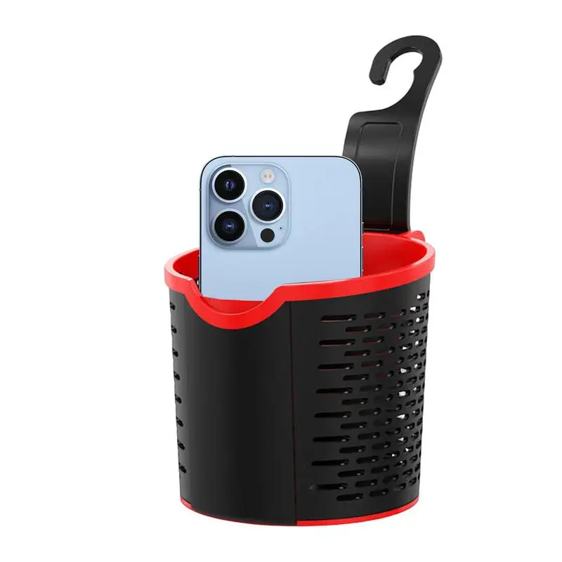 

Car Seat Back Organizer Small Storage Holder Vehicle Interior Accessories Odorless Anti-Deform Hook Phone Water Cup Snacks