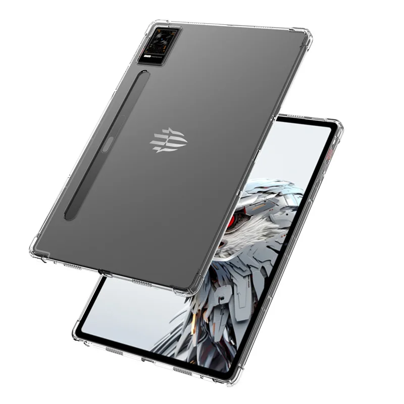 

Clear TPU Case for Nubia Red Magic 12.1 Cases Bumper Airbag Silicone Tablet Back Cover for Nubia RedMagic 12.1 inch Coque Capa