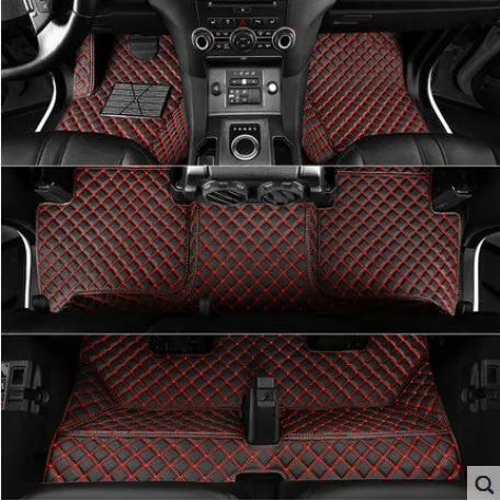 

Good quality rugs! Special car floor mats for Land Rover Discovery 3 2009-2004 7 seats waterproof durable carpets,Free shipping