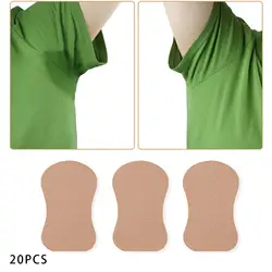 20x Underarm Sweat Pad Armpit Antiperspirant Stickers Comfortable Anti Perspiration Breathable Armpit Patches Armpit Guards