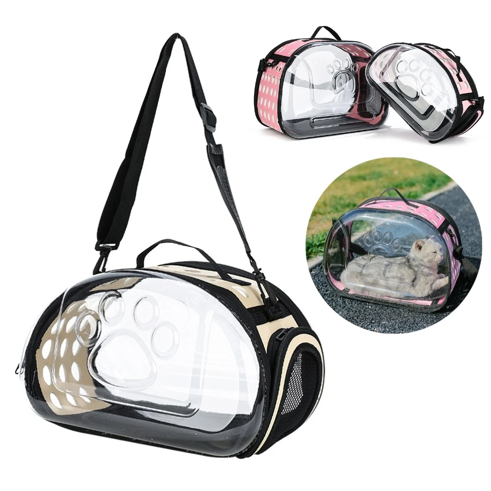 Puppy Capsule Shoulder Bag Breathable Dog Universal Travel Out Bag Transparent Portable Space Capsule Foldable For Cats Dog pet carrier bag,pet bag