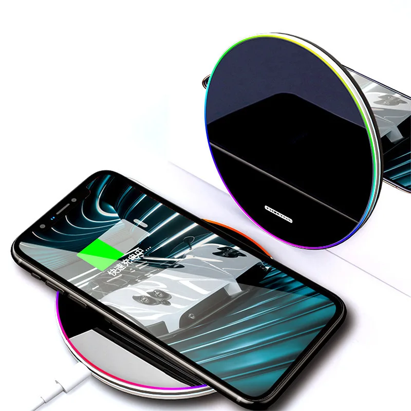 30W Wireless Charger Fast Charging For iPhone 16 15 14 13 X XR XS Max 8 For Samsung S10 S20 Note 10 20 Xiaomi Huawei Honor Phone