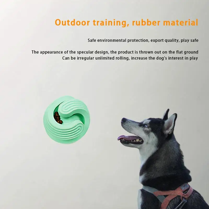 

Прочный резиновый мяч для уличных тренировок-идеальные товары для домашних животных для бесконечного удовольствия