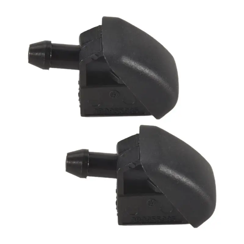 XN-2PCS 앞유리 윈드스크린 와셔 노즐 제트 3B0955985 -VW Xpolo 6N Skoda Fabia Octavia Roomster 1996-2015 가열 장치 없음