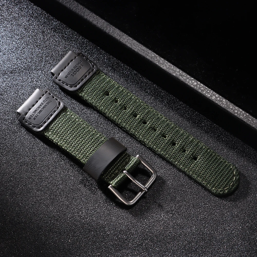 Nylon für Casio für F-91W W-800H Uhrenarmband SGW400 F91W F84 F105/108/A158/168 AE1200/1300 18mm Rindslederarmband Herren Damen Armband – Detail 16