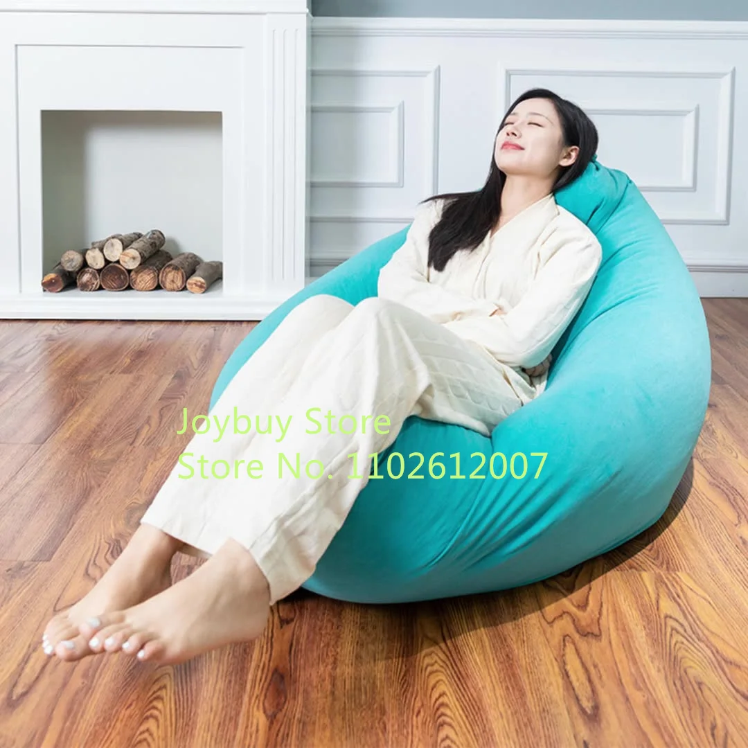 Swim Waterproof BeanBag Sofa Cover Chairs NO Filler pool side 420D Oxford Lounger Seat Bean Bag Puff Couch Tatami Home Outdoor