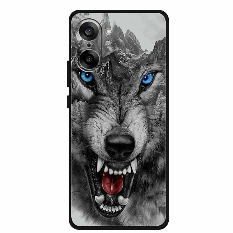 Sleek Black Soft Silicone Shockproof Phone Case