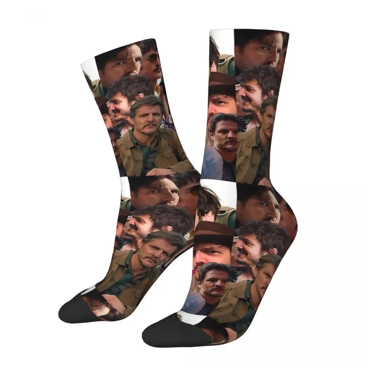 

Pedro Pascal Look Men Women Socks Cycling Novelty Spring Summer Autumn Winter Stockings Gift